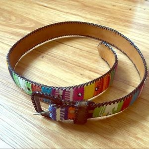 VINTAGE GUATEMALAN WOVEN BELT